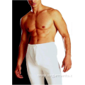 Men's 65%polyester 35%cotton pants fleece inside